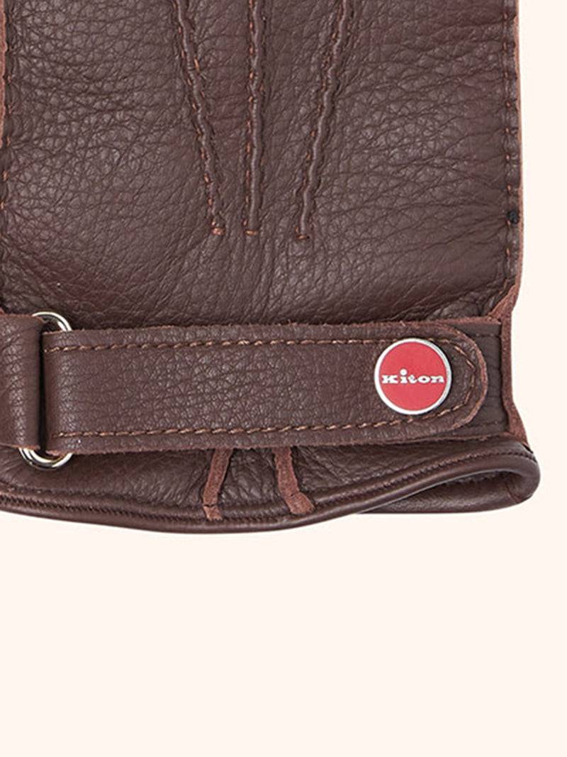 Kiton GUANTI Deerskin UGU023X0295A03 Vendita Economica