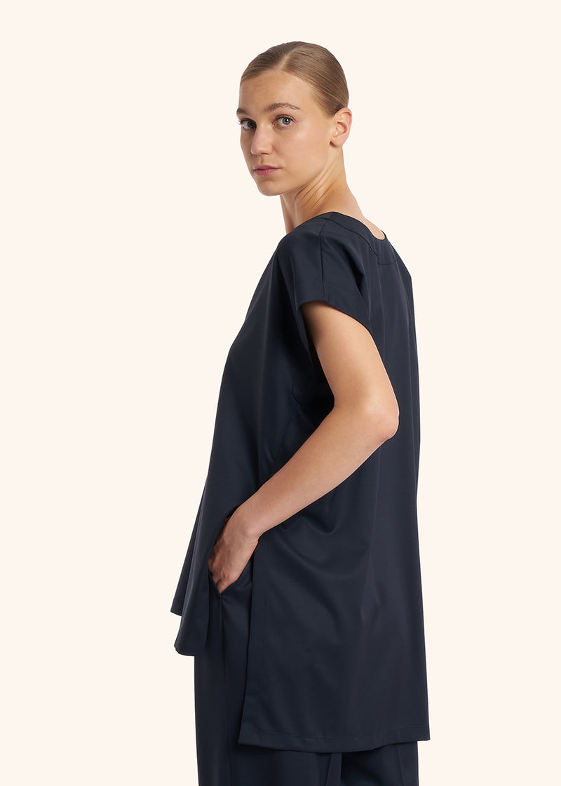 Kiton CAMICIA Lana Vergine D53423K0102402 Promozione