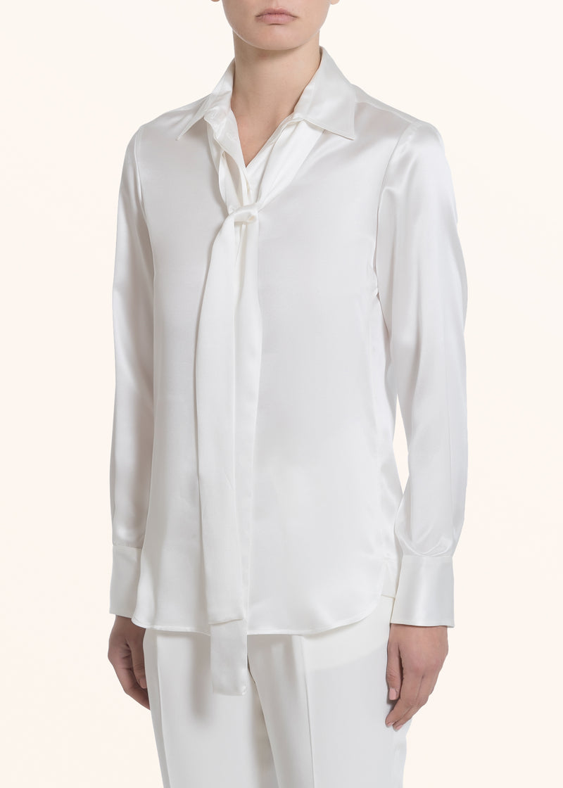 Kiton CAMICIA Seta D48407K0333727 Spedizione Gratuita