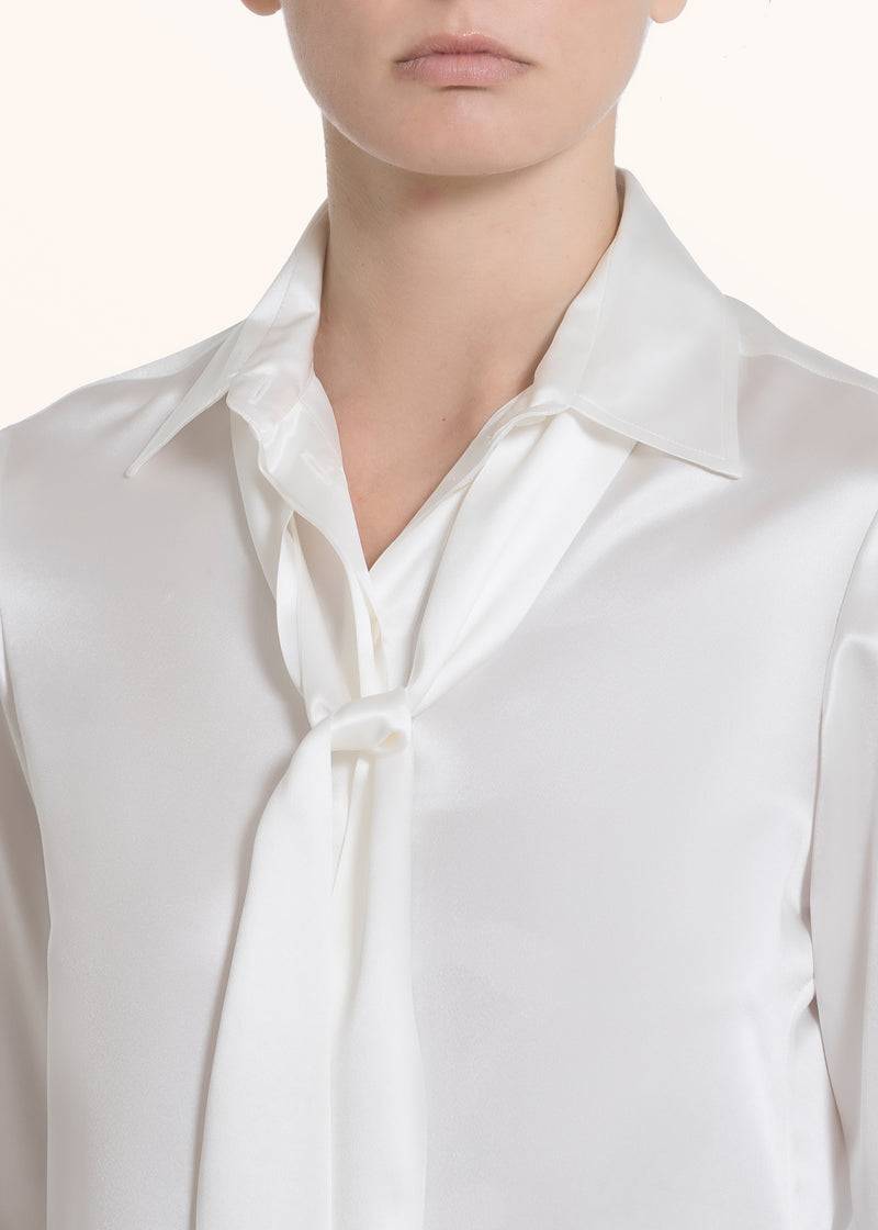 Kiton CAMICIA Seta D48407K0333727 Spedizione Gratuita