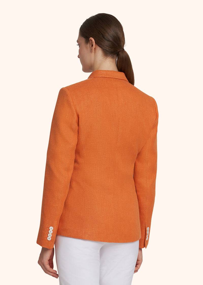 Kiton GIACCA LINO D15510K0946B03 Soddisfazione Garantita