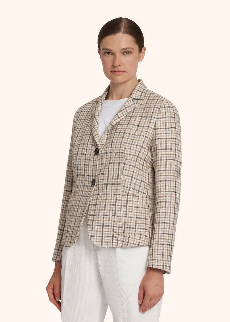 Kiton GIACCA Lino D54510K0921B01 Consegna Veloce