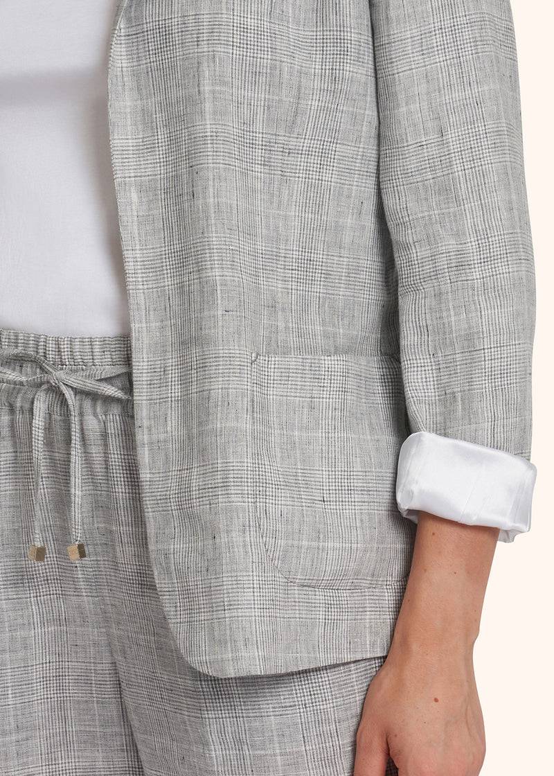 Kiton GIACCA Lino D48539FK0942B02 Fino Al -60%