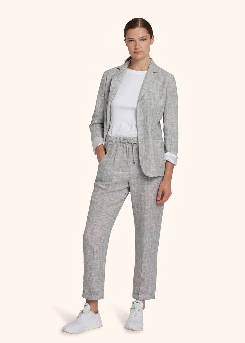 Kiton GIACCA Lino D48539FK0942B02 Fino Al -60%