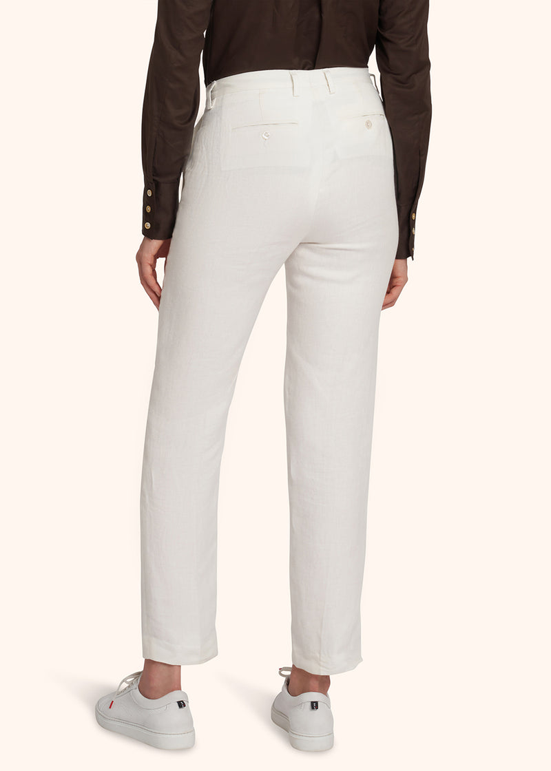 Kiton PANTALONI LINO D48125K0939B02 Prezzo Ridotto