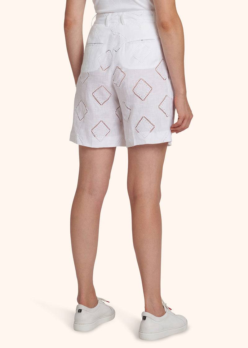Kiton PANTALONI LINO D48107K0990B01 Sottocosto