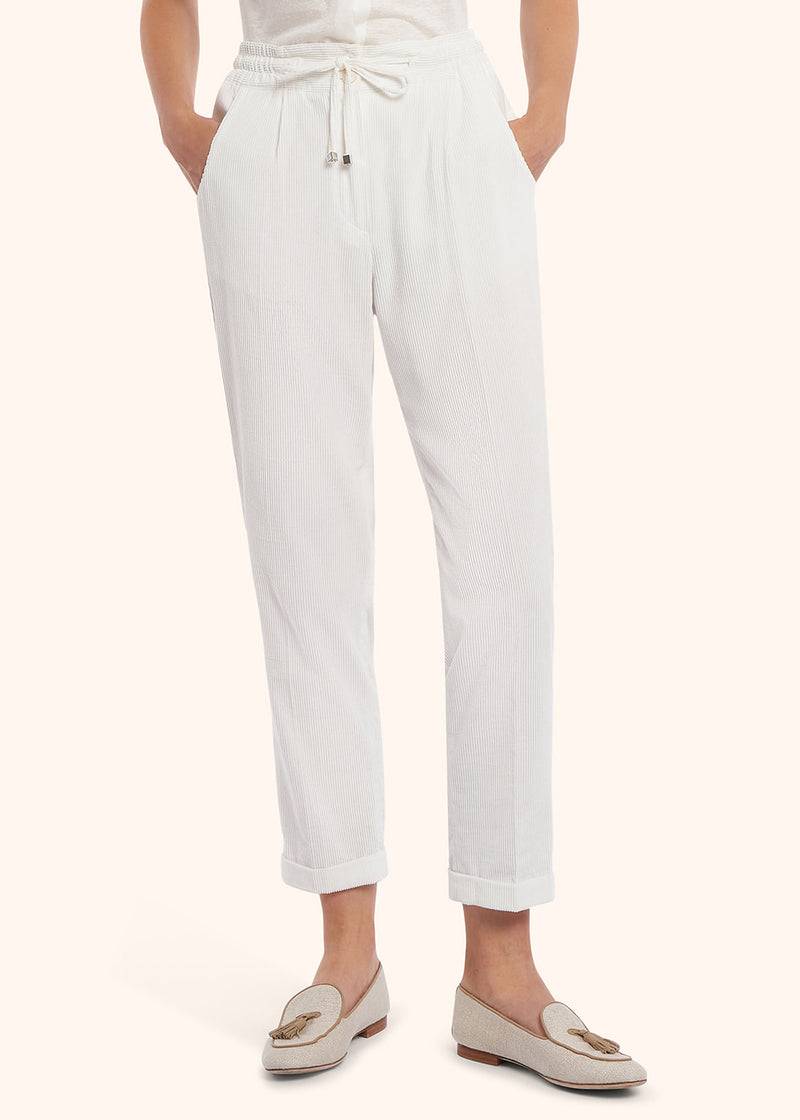 Kiton PANTALONI Cotone D53116J0306A02 Offerta