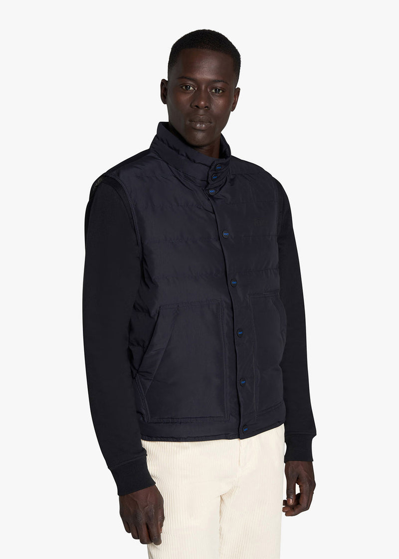 Kiton GIUBBOTTO SMANICATO POLIESTERE UGKN044YC400204 Qualità Garantita