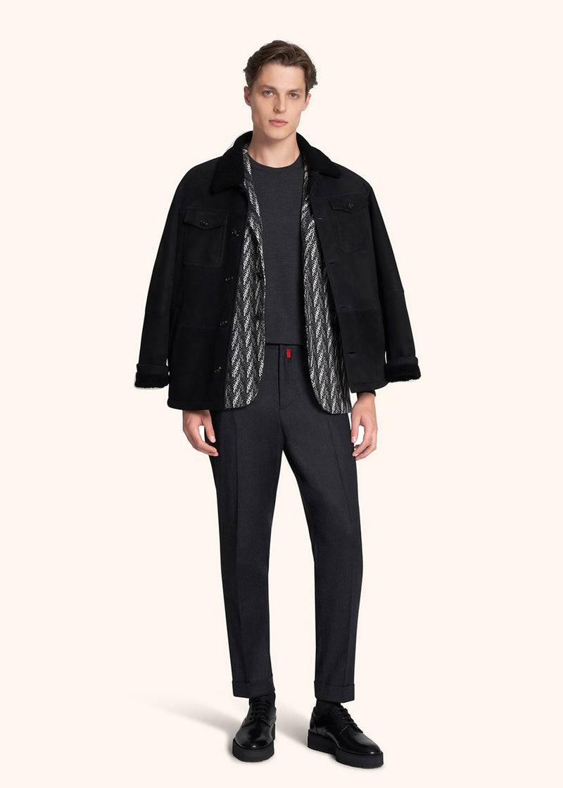 Kiton GIACCA CASHMERE UG89K0107C45 Vendita Calda