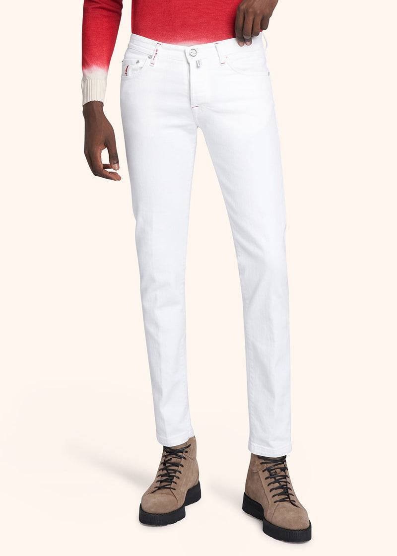 Kiton PANTALONI Cotone UPNJSMJ0317B01 Nuova