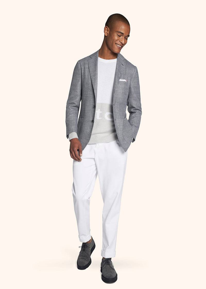 Kiton MAGLIA GIROCOLLO Cashmere UK1309W21V131 In Linea