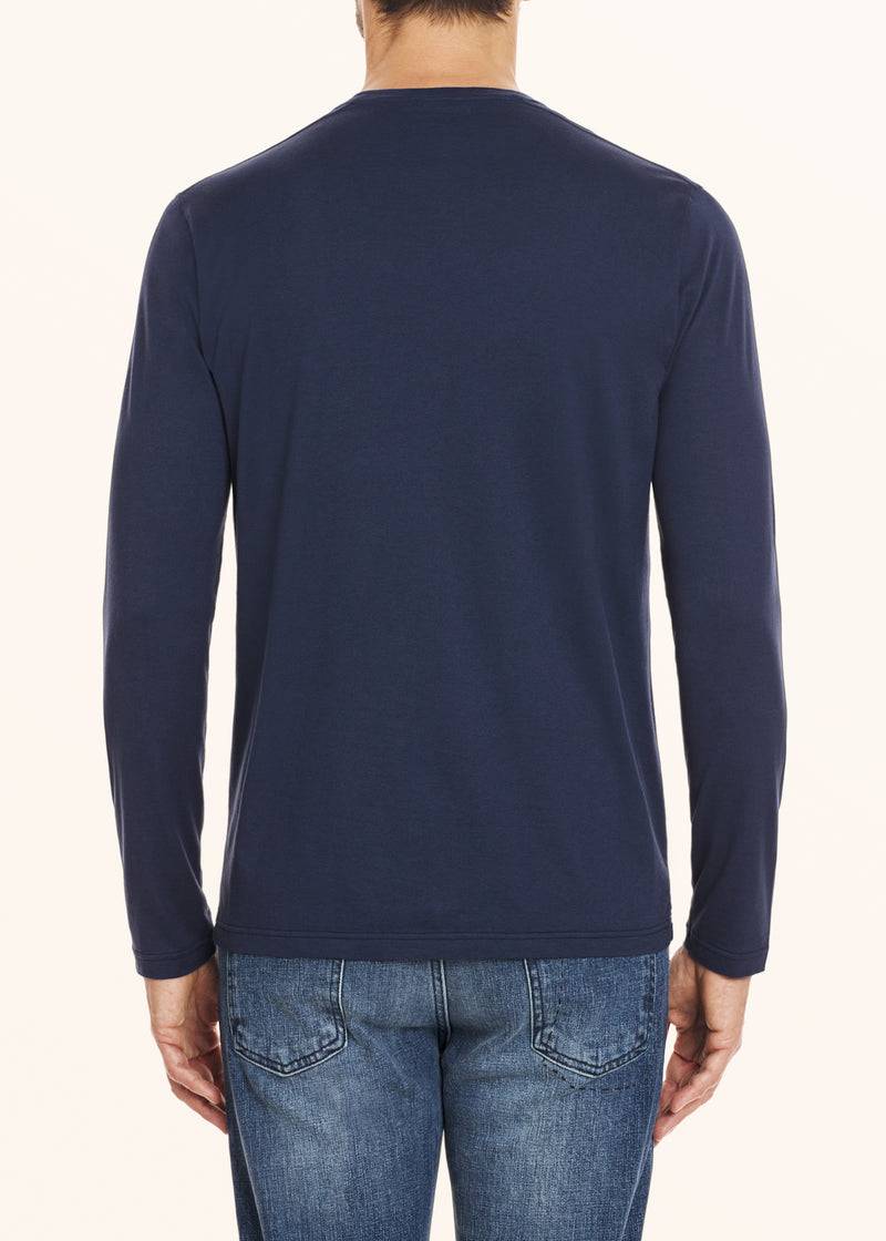 Kiton T-SHIRT M/L COTONE UMK002108 Qualità
