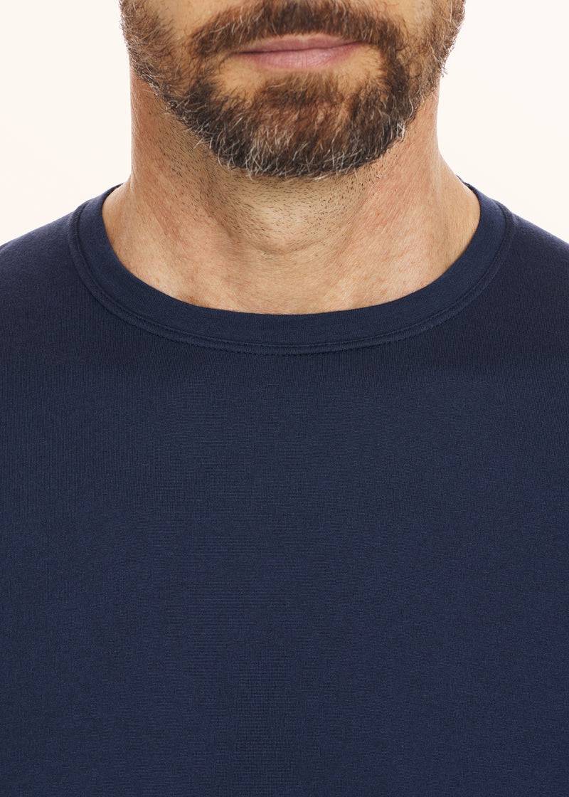 Kiton T-SHIRT M/L COTONE UMK002108 Qualità