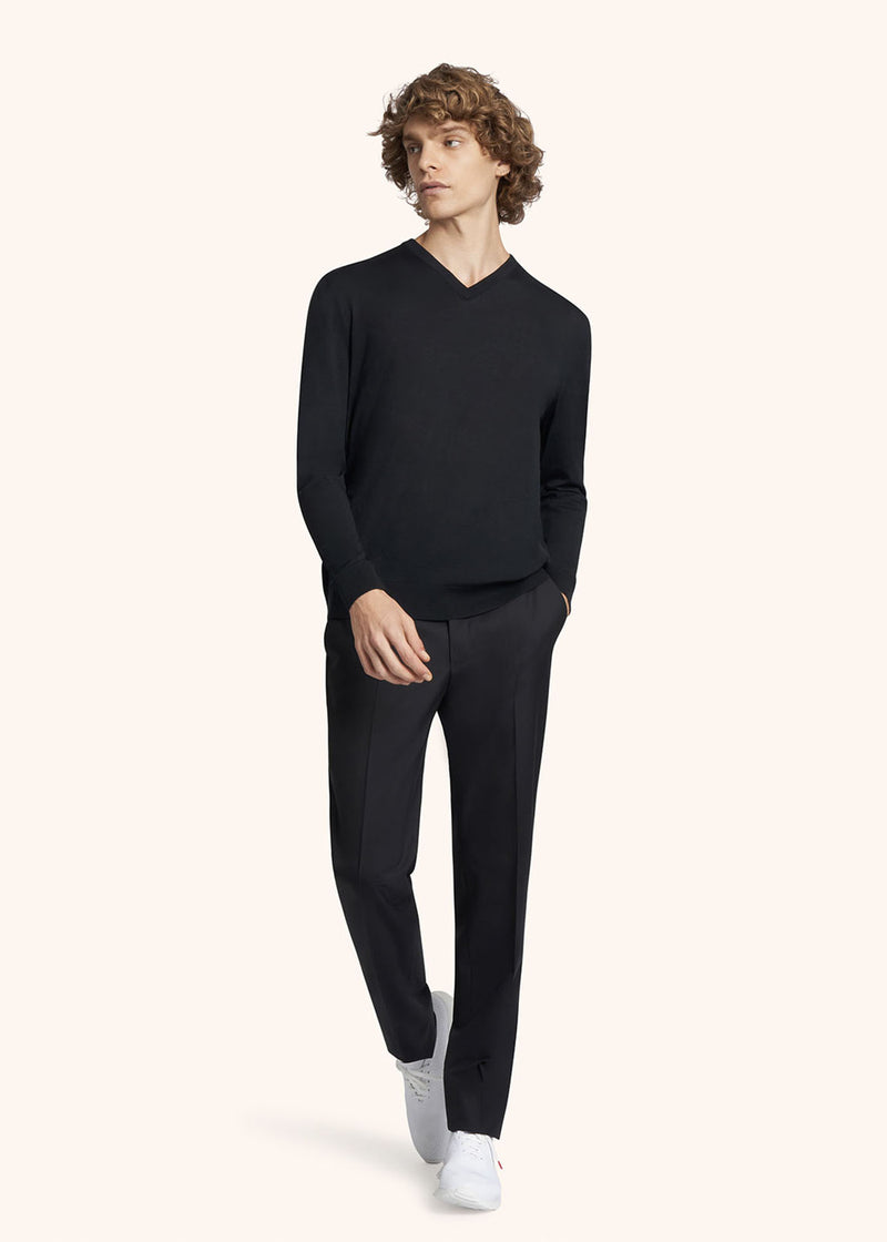 Kiton PANTALONI LANA UPNPEK0982806 Promozione