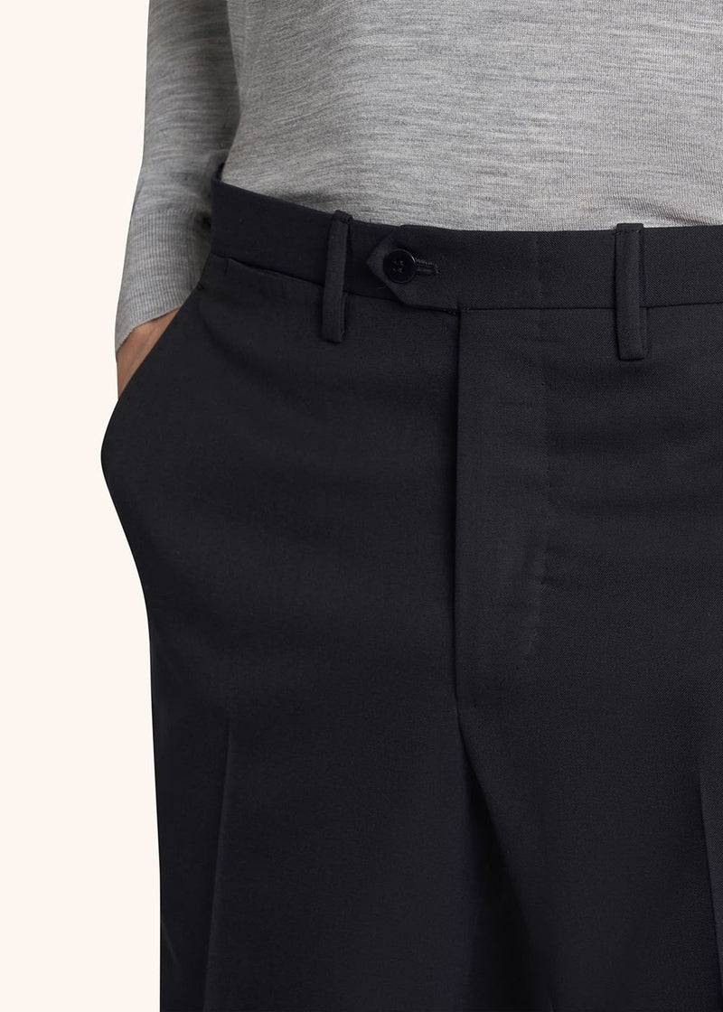 Kiton PANTALONI LANA UPNPEK0982804 Spedizione Gratuita