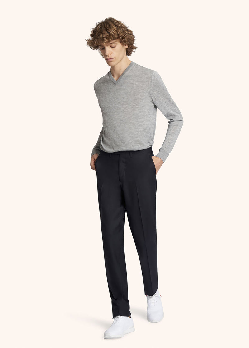 Kiton PANTALONI LANA UPNPEK0982804 Spedizione Gratuita