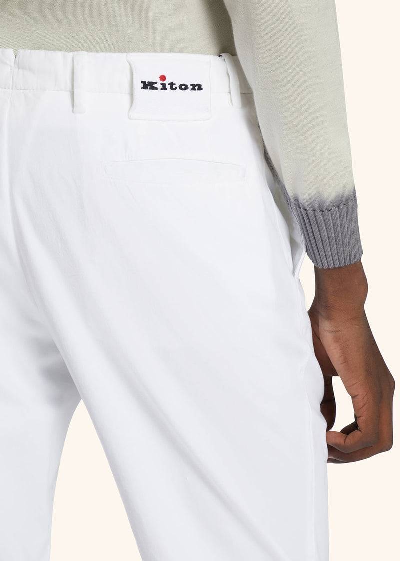 Kiton PANTALONI Cotone UFPP79J0757A01 Qualità Garantita
