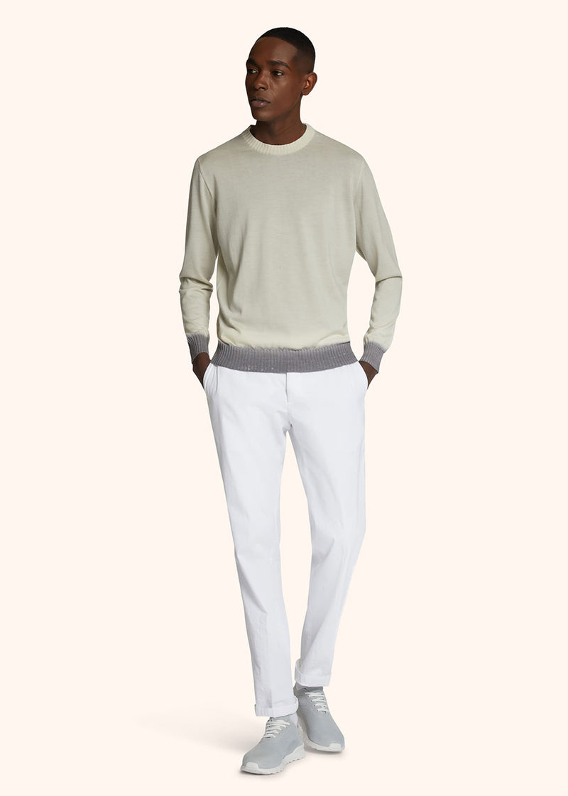 Kiton PANTALONI Cotone UFPP79J0757A01 Qualità Garantita