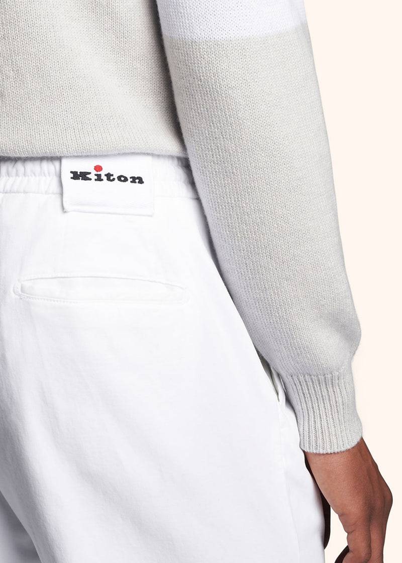 Kiton PANTALONI Lyocell UFP1LACJ0344A02 Negozi Online