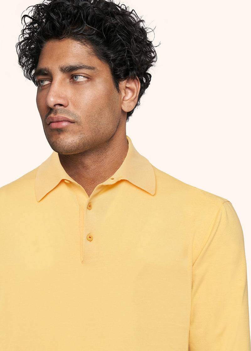 Kiton POLO ML COTONE UK33LE23K158 Affare Del Giorno
