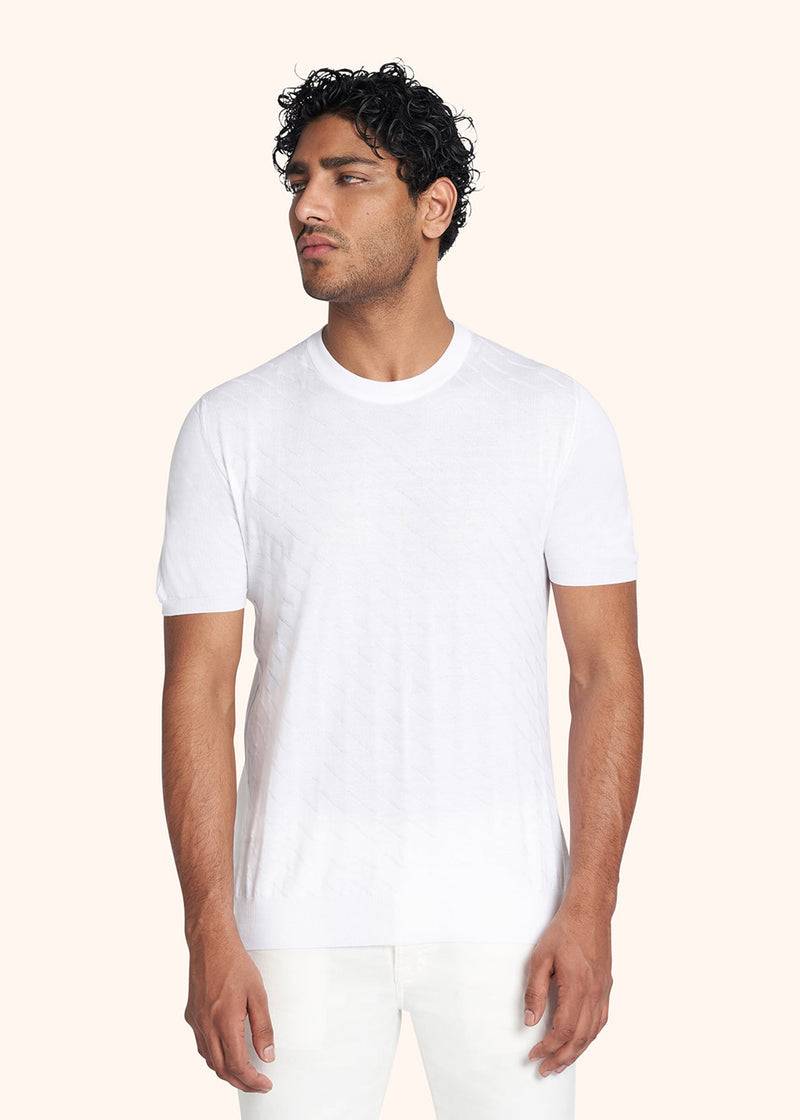 Kiton MAGLIA GIROCOLLO COTONE UK1442E2340C Prezzo Ridotto