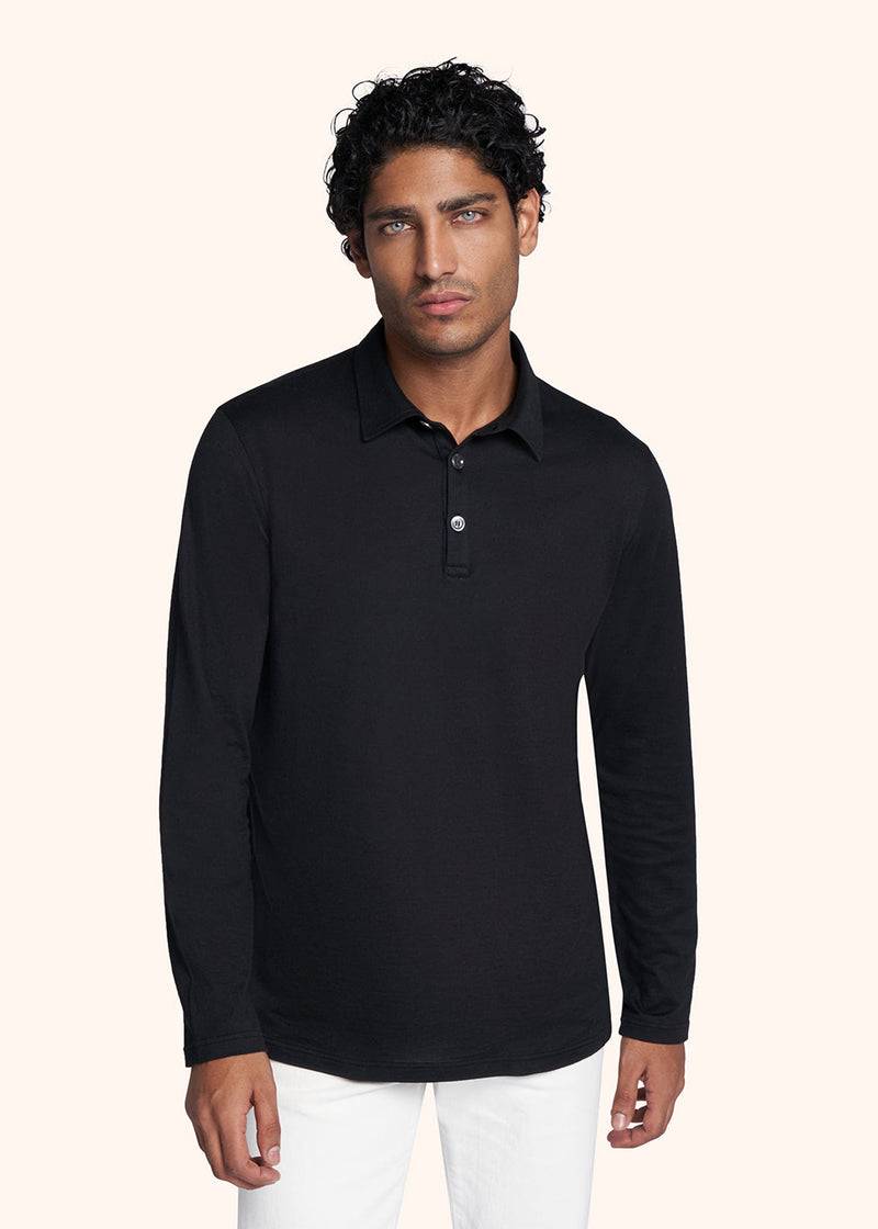 Kiton POLO ML Cotone UMK020815 Novità