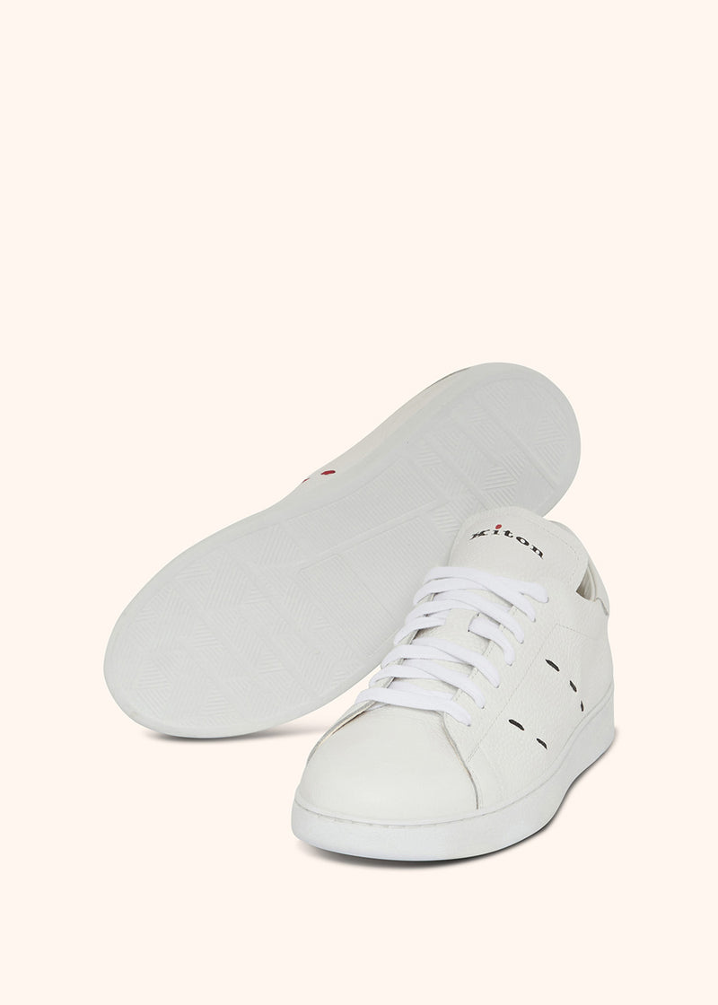 Kiton SNEAKERS CALFSKIN USSA068N0103502 Sconto