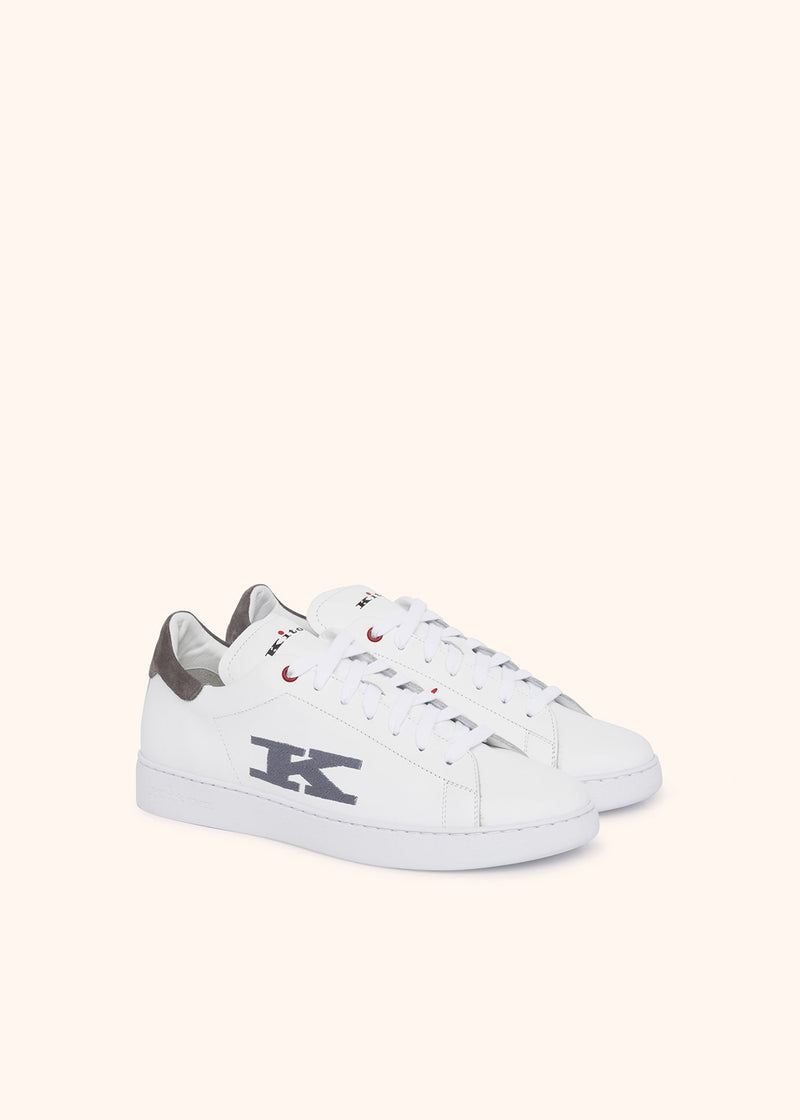 Kiton SCARPA SNEAKERS CALFSKIN USSN001XB601903 Economico