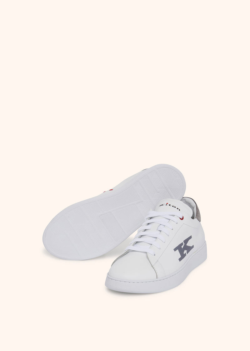 Kiton SCARPA SNEAKERS CALFSKIN USSN001XB601903 Economico