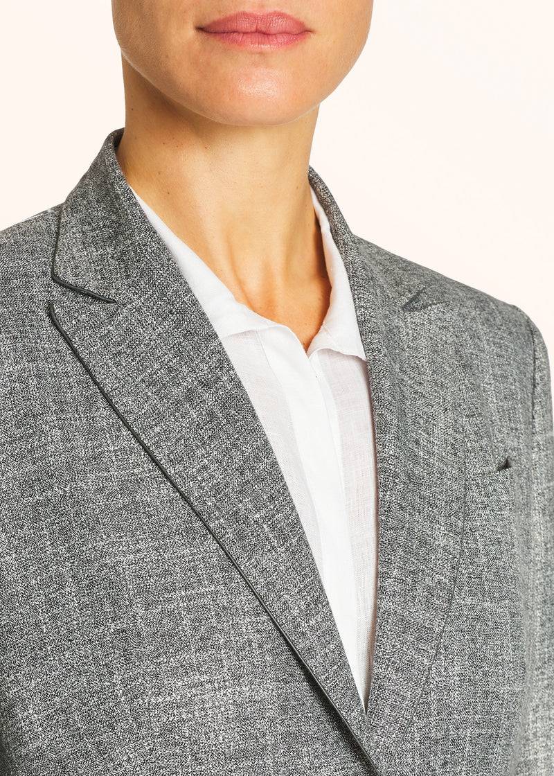 Kiton GIACCA Viscosa D46518K09T1107 Saldi Di Fabbrica