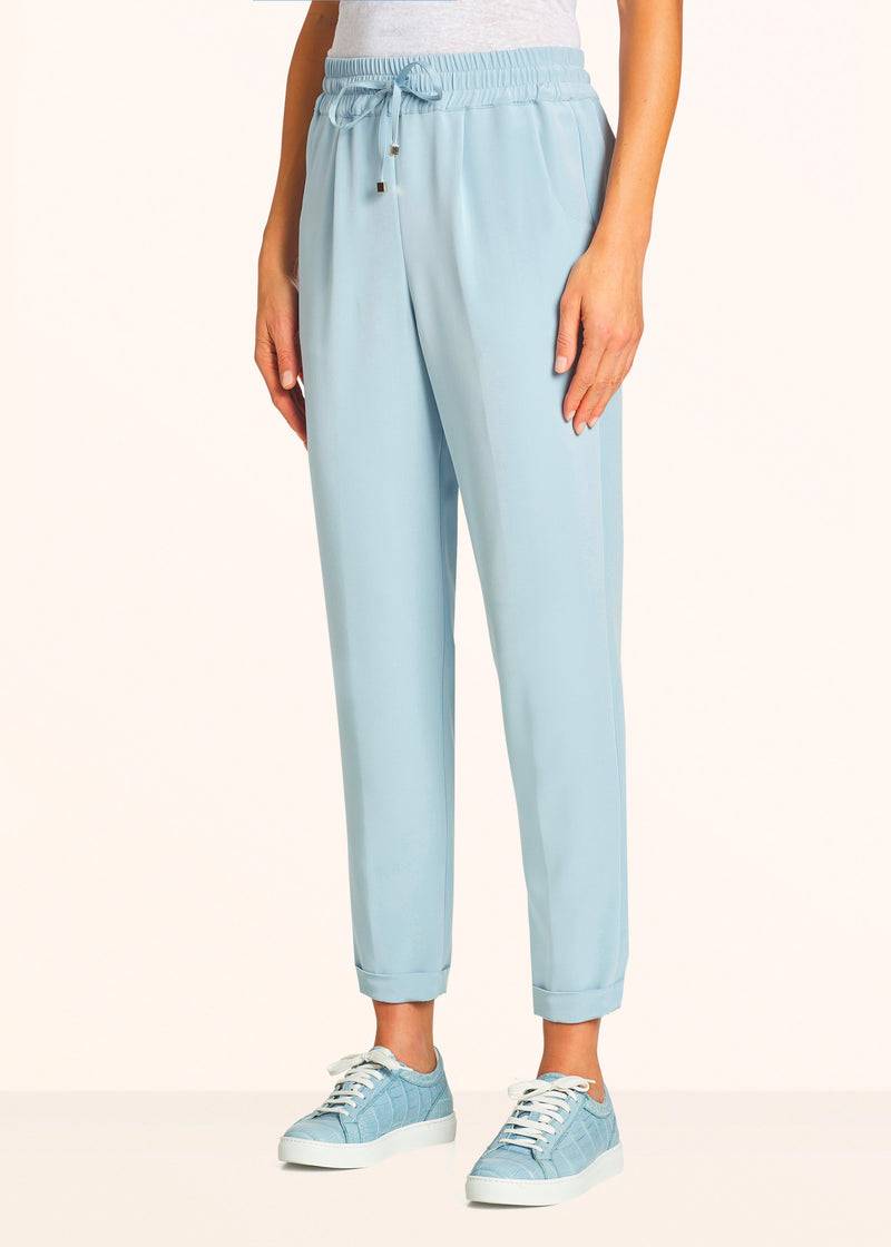 Kiton PANTALONI Seta D37102K09T6301 In Saldo
