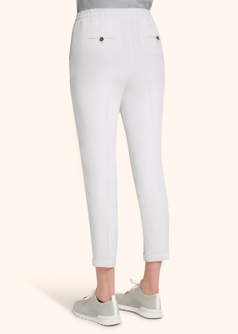 Kiton PANTALONI SETA D37102K09S6701 Nuova