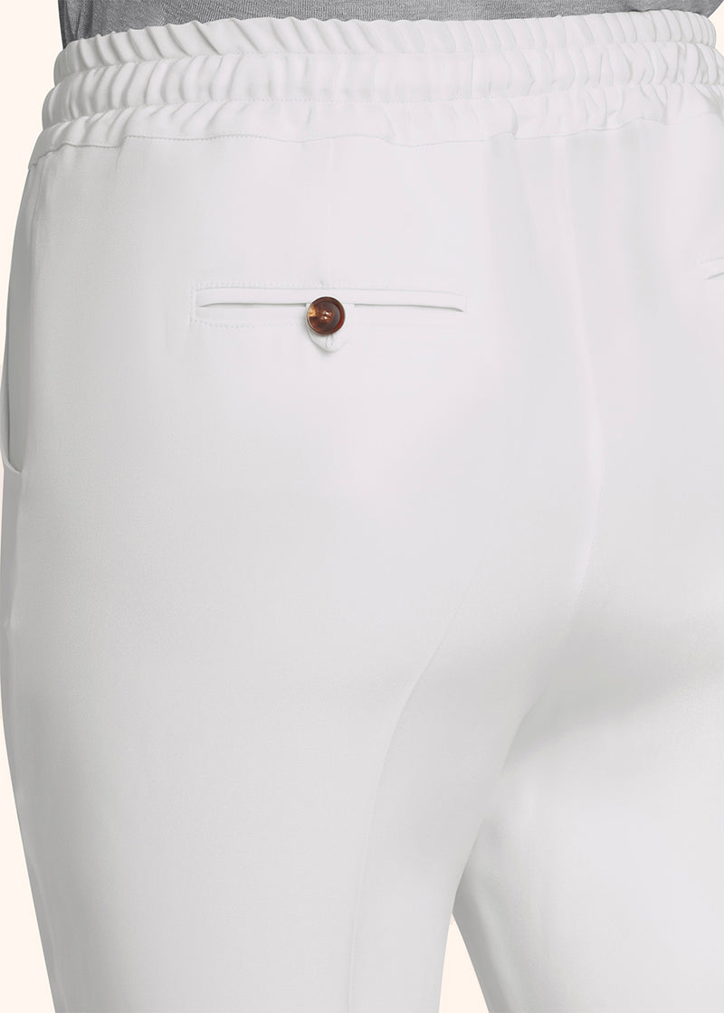 Kiton PANTALONI SETA D37102K09S6701 Nuova