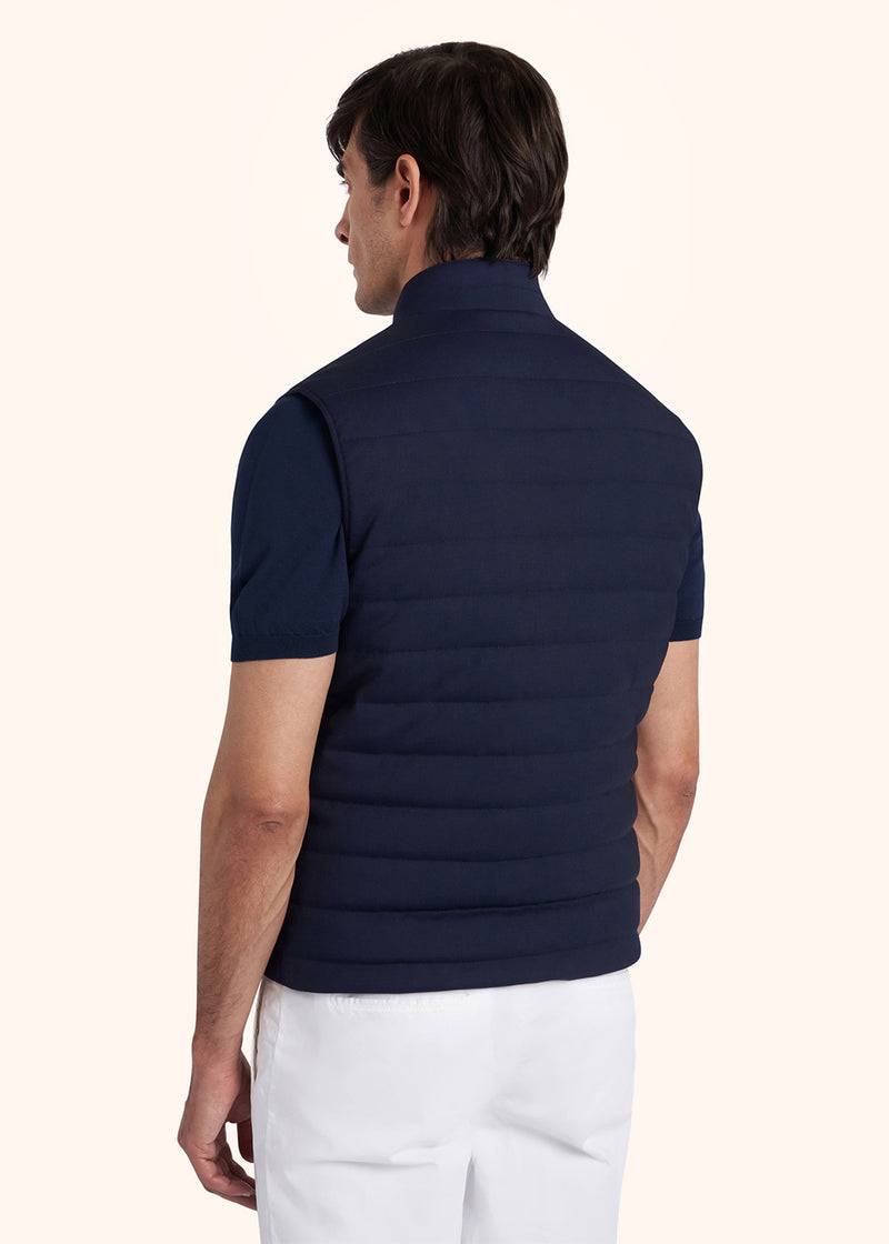Kiton GIUBBOTTO SMANICATO LANA VERGINE UW1723K0638C05 Spedizione Gratuita