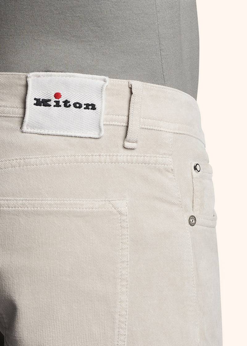 Kiton PANTALONI Cotone UPNJSMJ0323A01 Limitato a 3 giorni