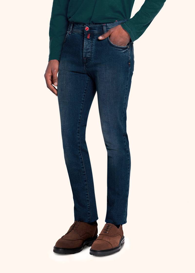 Kiton PANTALONI Cotone UPNJSMJ0334A03 Esporta salva