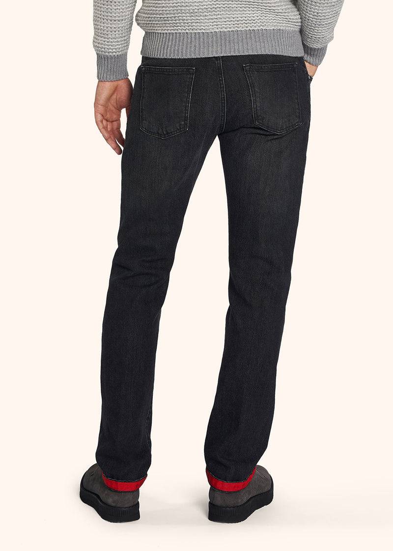 Kiton PANTALONI Cotone UPNJSMJ0329A03 Black Friday Prezzi