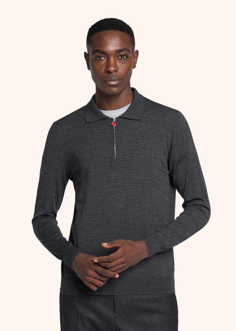 Kiton POLO Lana UK864ZW221002 Italia