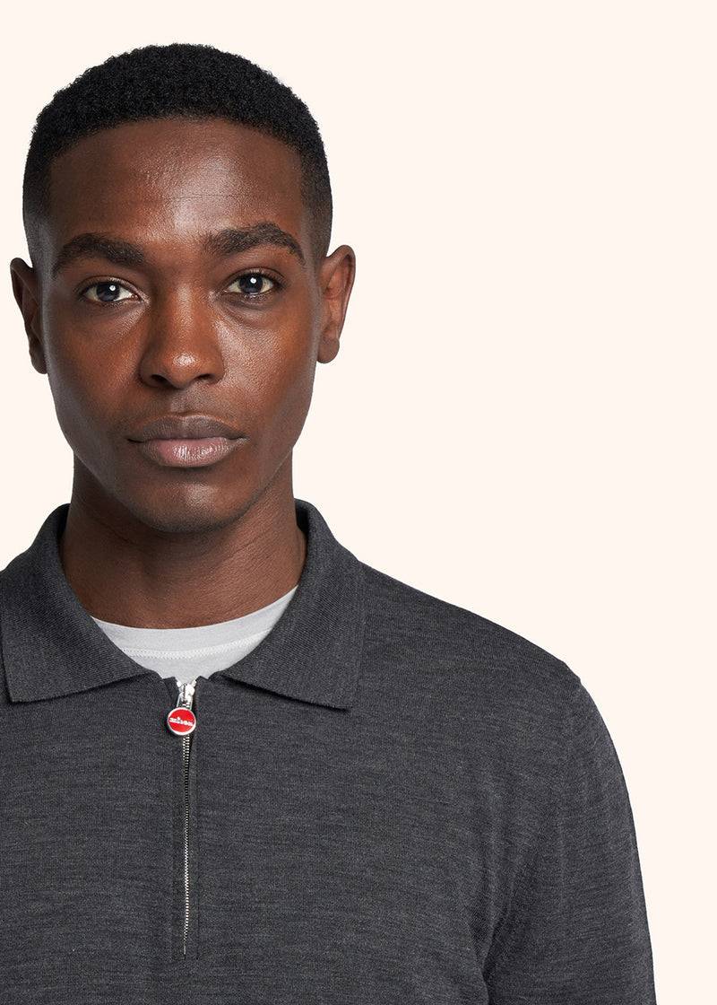 Kiton POLO Lana UK864ZW221002 Italia
