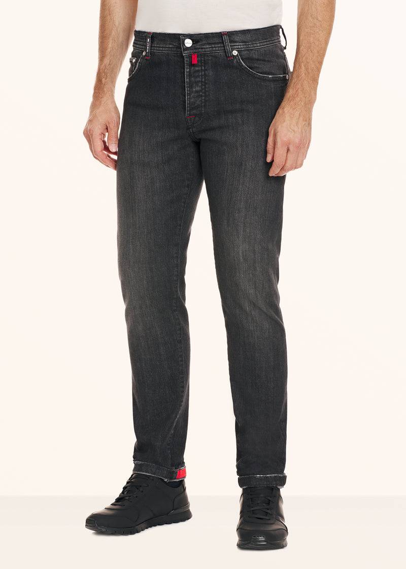 Kiton PANTALONI Cotone UPNJSMJ02T6303 In Saldo