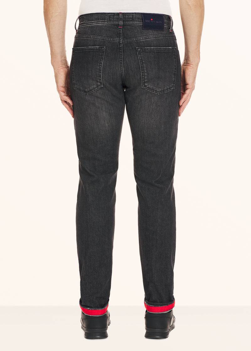 Kiton PANTALONI Cotone UPNJSMJ02T6303 In Saldo