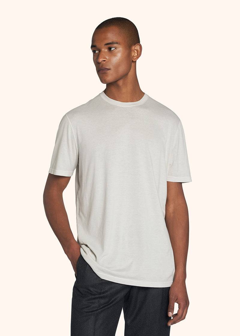Kiton T-SHIRT M/M Cotone UMK003801 Moda