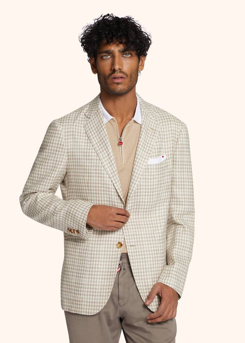 Kiton GIACCA Lino UG81K0638A01 Fornitura limitata