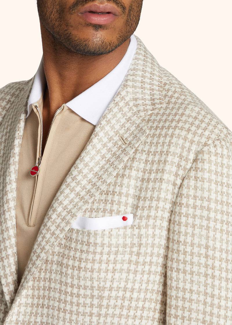 Kiton GIACCA Lino UG81K0638A01 Fornitura limitata