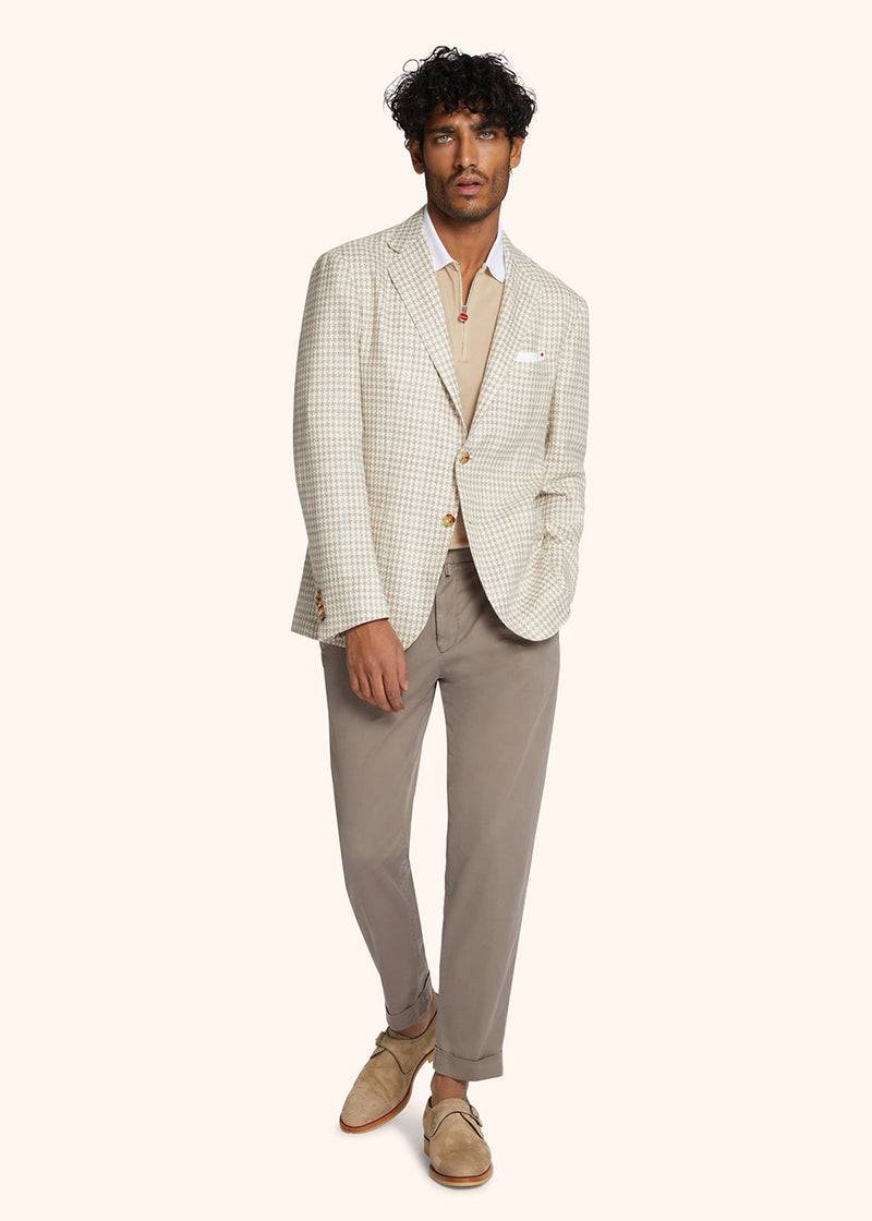 Kiton GIACCA Lino UG81K0638A01 Fornitura limitata