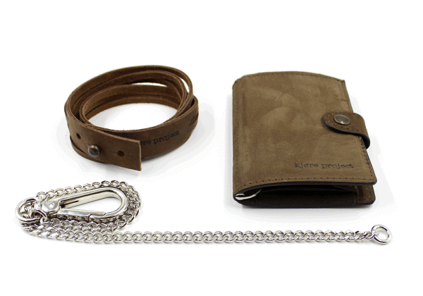 Kjøre Project iClutch Brown + Chain + Bracelet In Vendita