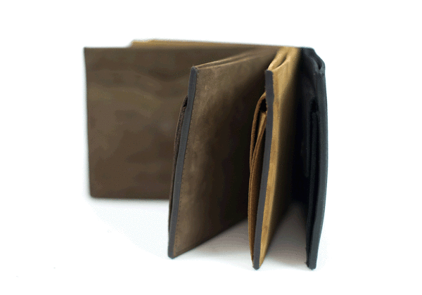Kjøre Project Nubuck Slim Fold Wallet + Coins Affare Del Giorno