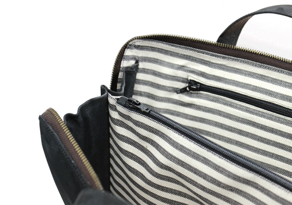 Kjøre Project Leather 24h Slim Briefcase Goat Promozione Limitata