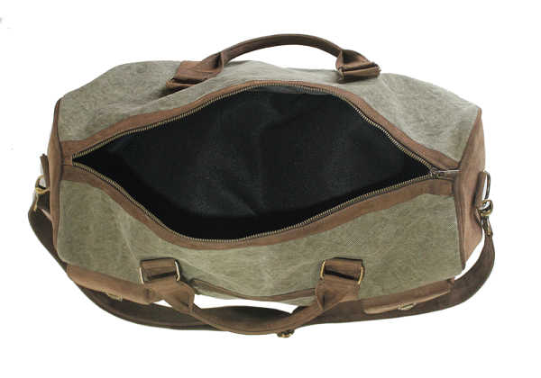 Kjøre Project Leather / Canvas Travel Bag Ritorno libero