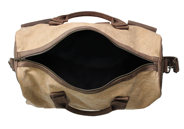 Kjøre Project Leather / Canvas Travel Bag Prezzo Ridotto